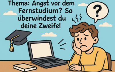 Angst vor dem Fernstudium? So überwindest du deine Zweifel