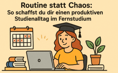 Routine statt Chaos: So schaffst du dir einen produktiven Studienalltag im Fernstudium